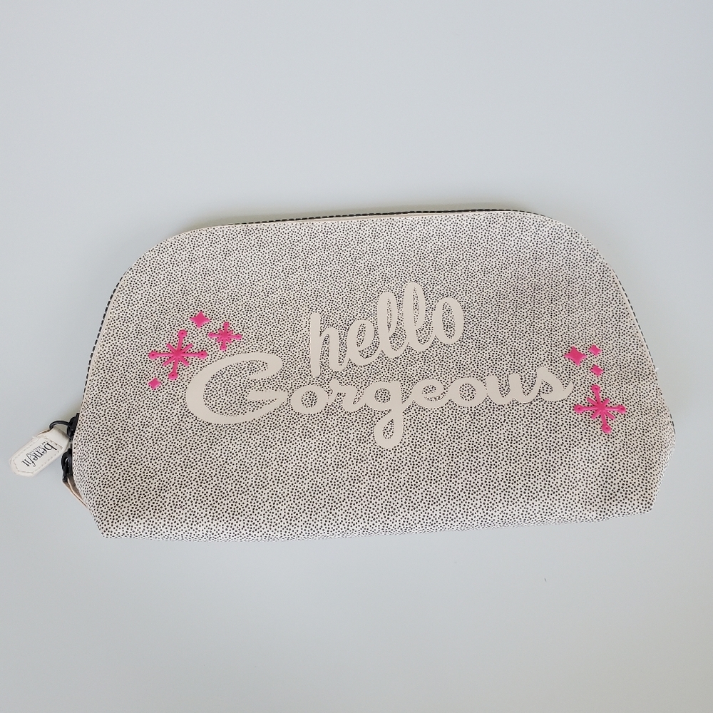 Benefit hello gorgeous make up bag NWOT